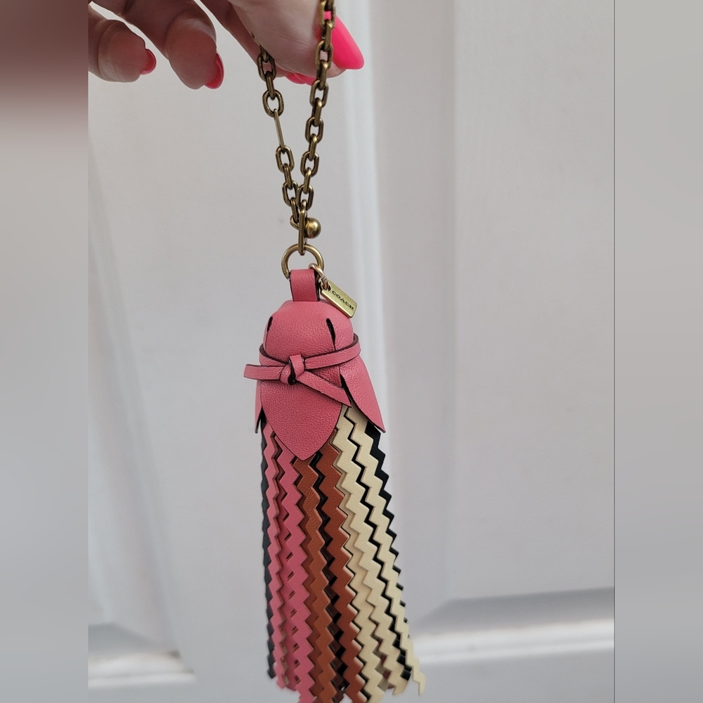 Rare Coach Charm Tassle